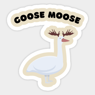 Moose Goose Sticker